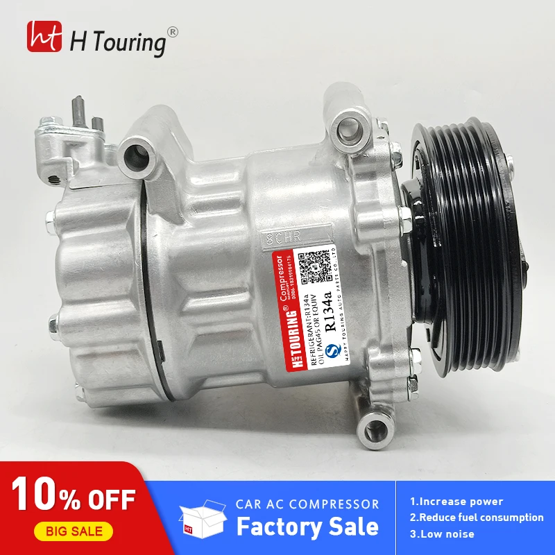 Для Sanden sd6v12 компрессор для MINI CLUBMAN R55 R56 R57 Cooper D S SD 2758433 6942501 64529223392 1457F|Установки