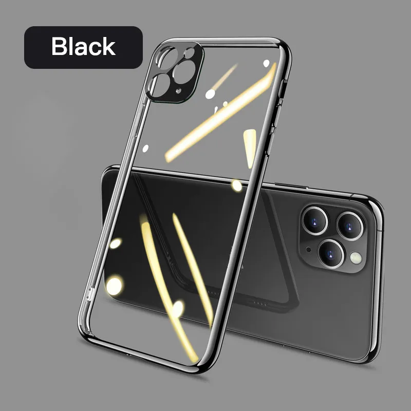 

Simple Drop-Proof Electroplating TPU Phone Case For iphone12 12pro 12mini 12pro max