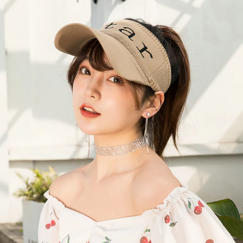 Шляпа Женская Корейская дикая летняя Обнаженная фото Солнцезащитная шляпа