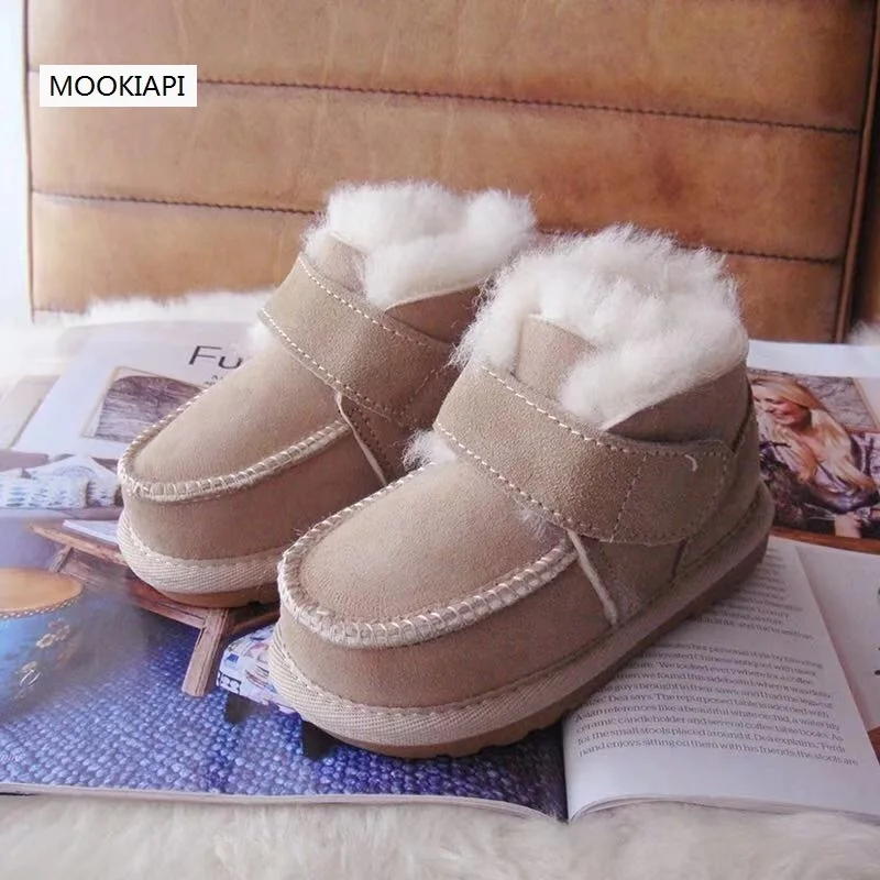 В 2019 году новые австралийские зимние ботинки из овчины и меха чистая шерсть