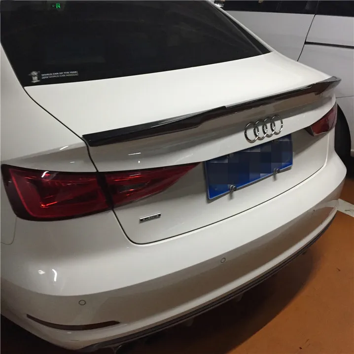 Спойлер из углеродного волокна для AUDI A4 2009-2014 m4 sty высокого качества A4L спойлер |