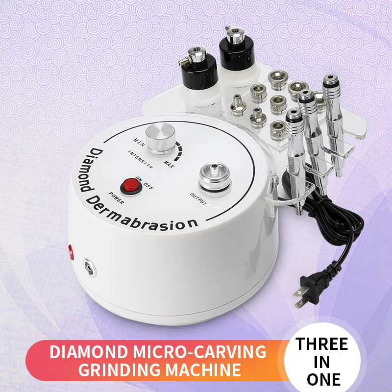 Three-in-one Facial Microdermabrasion Microdermabrasion Apparatus Oxygen Injection Apparatus Beauty Apparatus Blackhead Removal