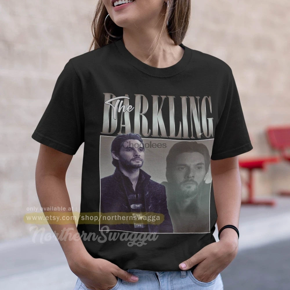 Футболка с постером The Darkling крутая футболка в стиле ретро изображением фаната 90-х