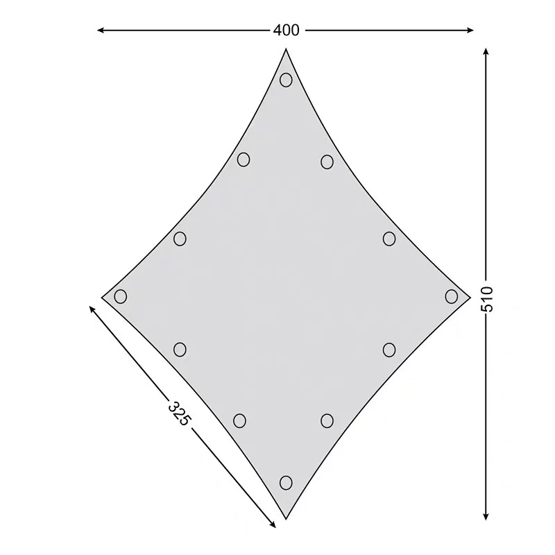 

GRNTAMN Tent Shelter Sun Shade Awning for Bell Tent Hot Sale Bell Tent Awning