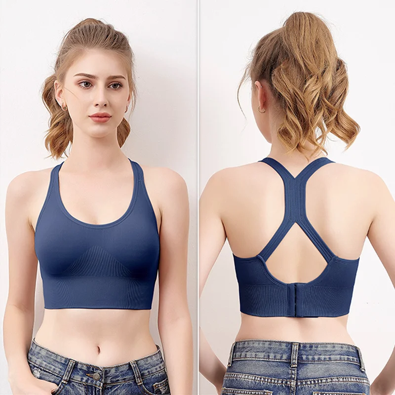 

Sports Bra Crop Top Fitness Women Sportswear Feminine Sport Top Bras for Fitness Gym Female Top Running Push Up Yoga Bra