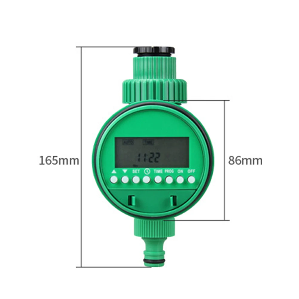 

LCD Display Home Garden Irrigation Timer Automatic Programmable Watering Timer Saving Watering Irrigation Tool Kits