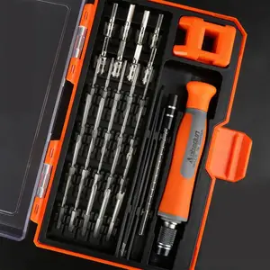 32 in 1 screwdriver set telescopic ratchet s2 extended batch head mobile phone computer glasses multifunctional maintenance free global shipping