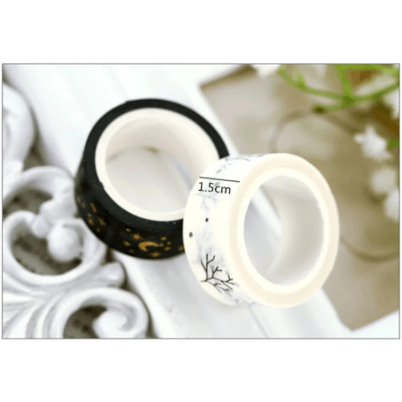 Декоративная клейкая лента Kawaii Washi Tape журнал поставок цвет в ассортименте |