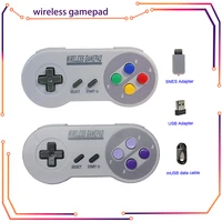 microbot wireless gamepad 2 4ghz suitable for snes super nintendo classic mini game console remote control accessories rpi163