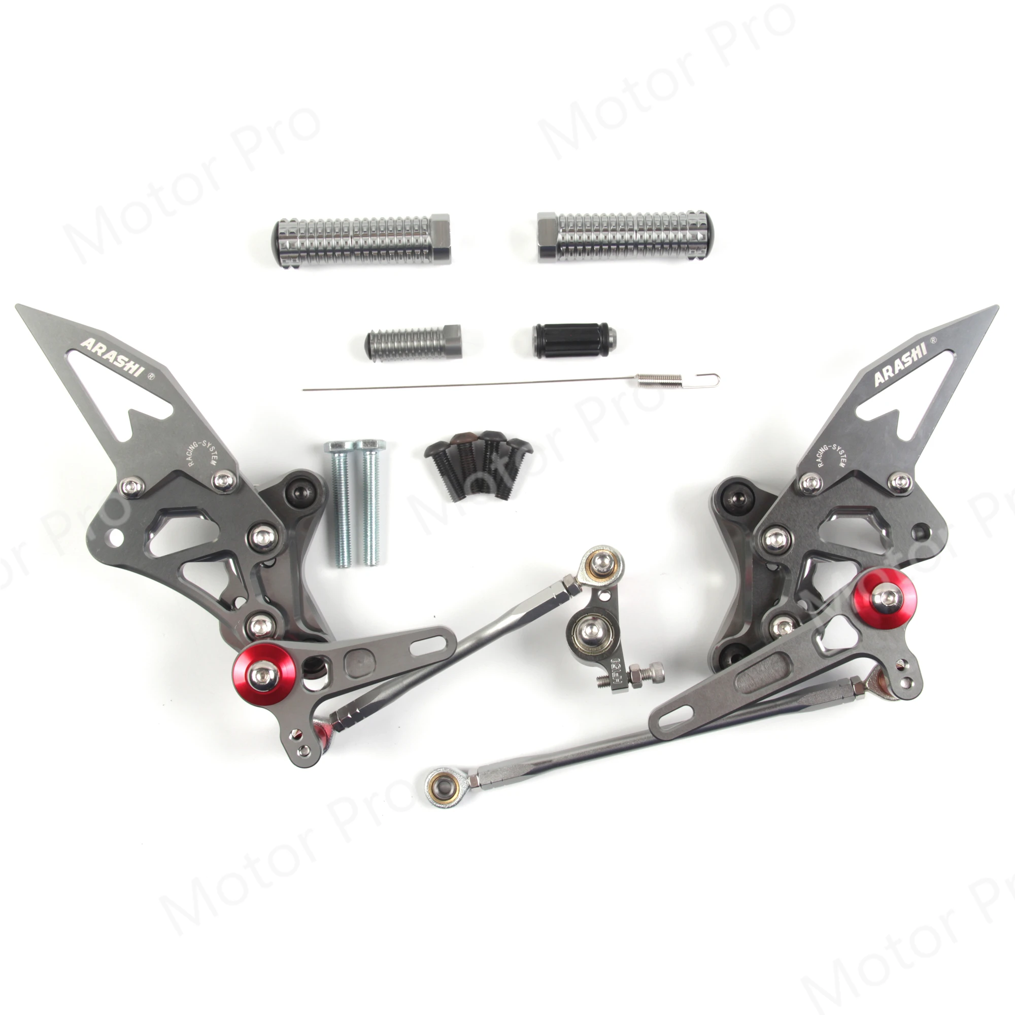 Регулируемые подножки для Ducati 1098 1098S 1098R 2007 2008 2009 аксессуары мотоциклов комплект