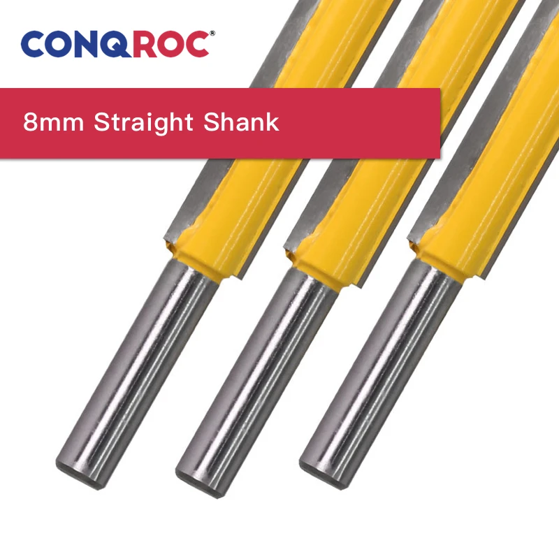 Комплект из 3 деталей Удлиненные Прямые фрезы с лезвиями для обрезки подшипников