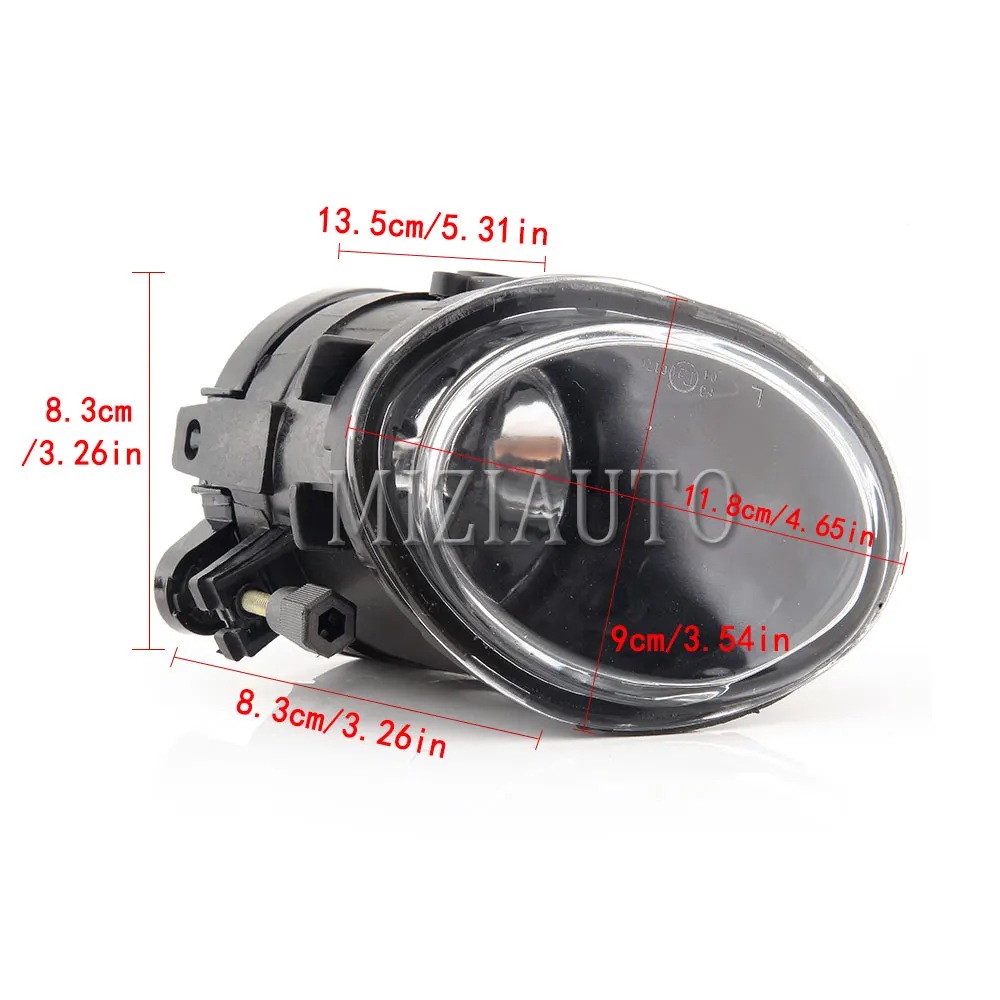 1 шт. туман светильник без лампы для BMW M5 E39 2001 2005 M3 E46 2002 2006 противотуманных фар