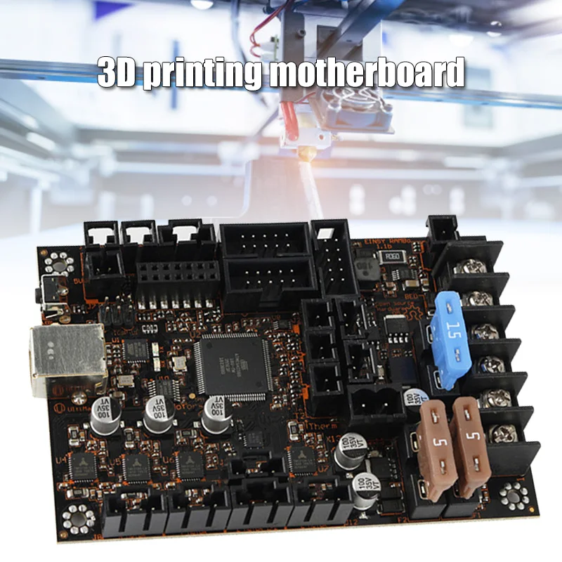 Материнская плата TMC2130 шаговые драйверы для 3D принтера Prusa i3 MK3/3S Einsy Rambo1.1b 4