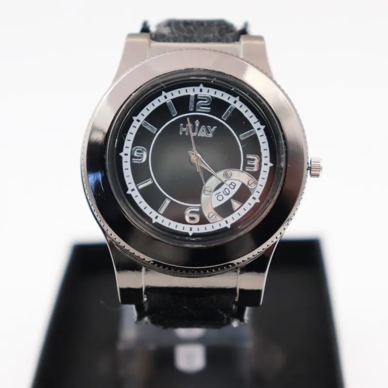 

Cigarette lighter watch men with USB Rechargeable Casual Flameless lighter fashion Quartz Watches men Gifts F668 1pcs