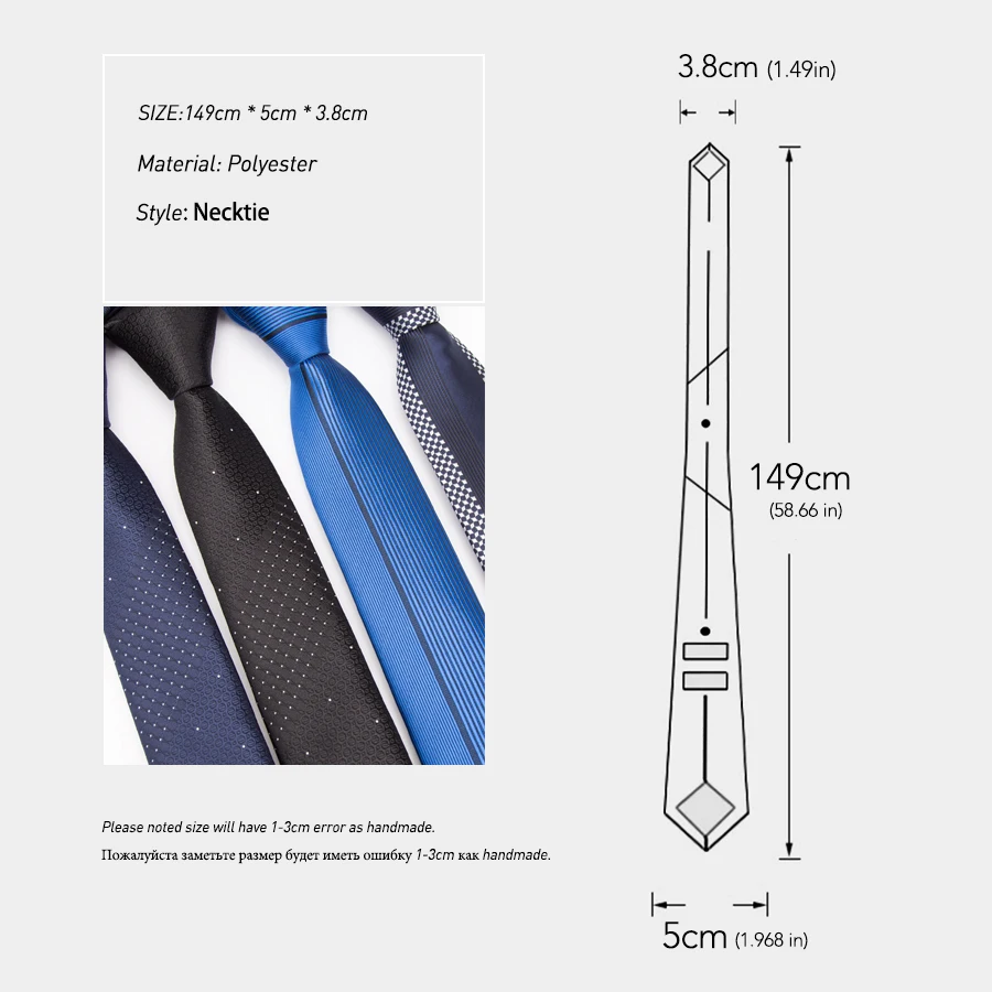 

Mens Classic Ties Slim Necktie Stripe Tie for Men Suits Business Wedding Jacquard Tie Male Dress Shirt Fashion Accessories Gift