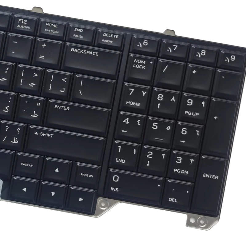

NEW AR/Arabic laptop keyboard for DELL Alienware M17 17 R4 R5 with Backlit 0PPHHY PK1326T1B02