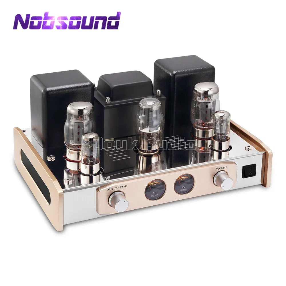 Nobsound Hi-End KT88 усилитель клапанной трубки стерео одиночный HiFi аудио усилитель мощности 18 Вт* 2