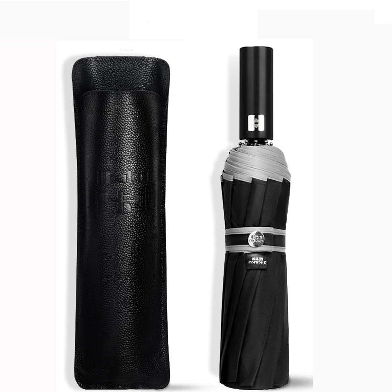 

Ветрозащитный автоматический зонт большой бизнес складной зонт для взрослых Guarda Chuva мужской дождевой женский подарочный Зонт sombrilla