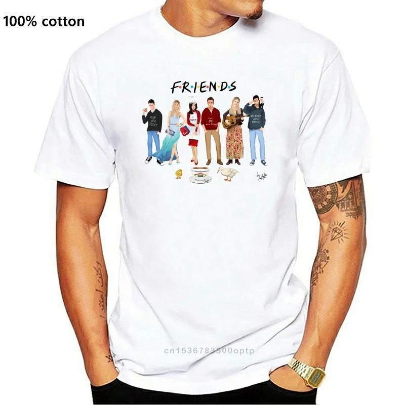 

Новая рубашка с надписью F. R.i.e.n.d.s FRIENDS