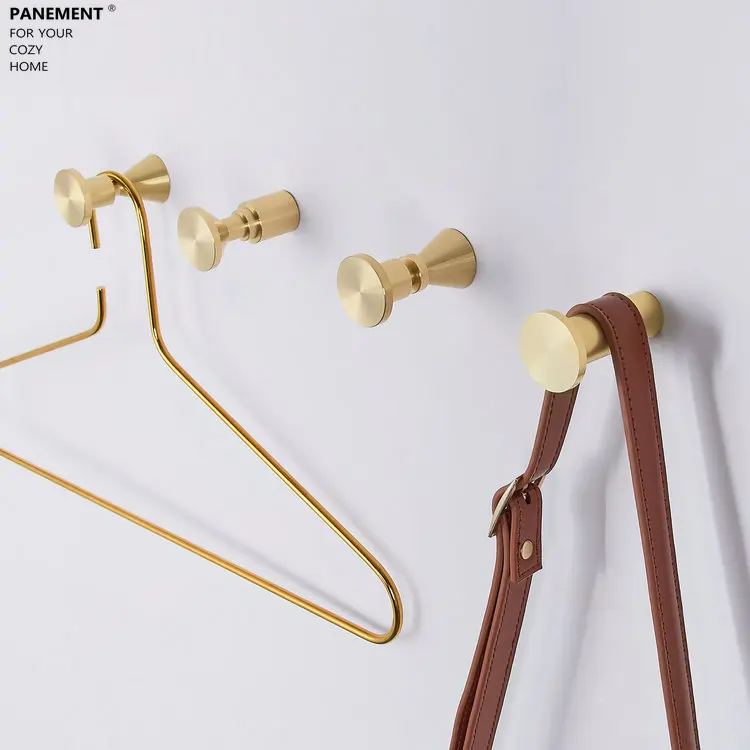 

Латунный крючок, светильник, роскошный крючок для прихожей, подвесной крючок для одежды, искусственная подвеска на стену, одинарный крючок ...