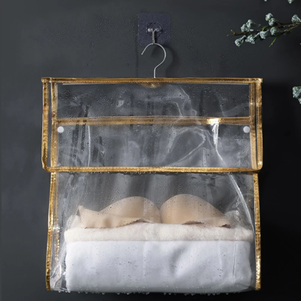 

Hanging Clothes Bag Toiletry Bag Wash Organizer Women Cosmetics Kit Make Up Pouch Waterproof Hook Shower Bags