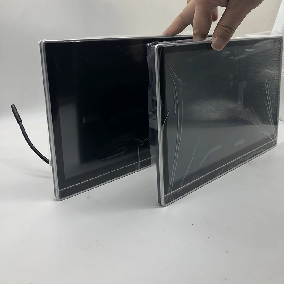 Обновленный монитор для подголовника автомобиля 4K HD Android 9 0 OS сенсорный