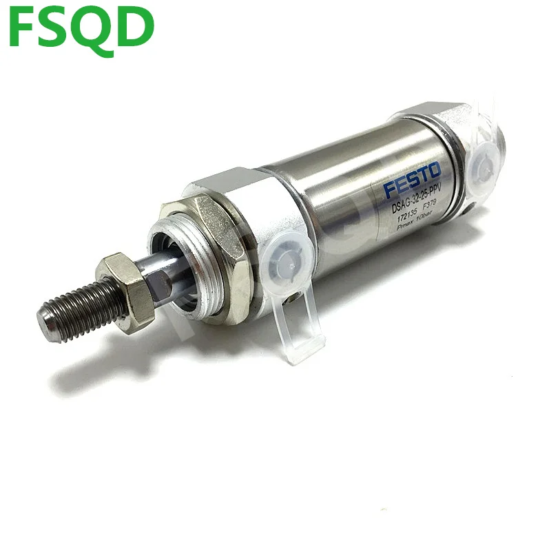 DSAG 20 25 35 40 50 75 100 125 150 P A DSAQ PPV FESTO мини цилиндр из нержавеющей стали DSAG|cylinder festo|festo