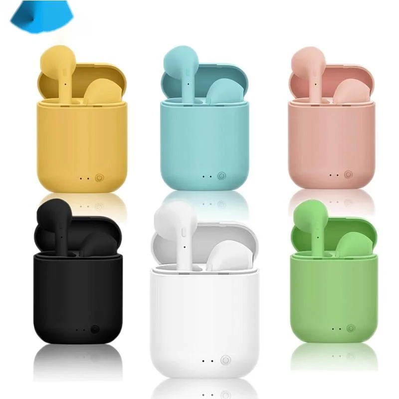

Mini-2 Tws Bluetooth 5.0 Headset Wireless Earphones With Mic Charging Box Mini Earbuds Sports Headphones For Smart Phone New i7s