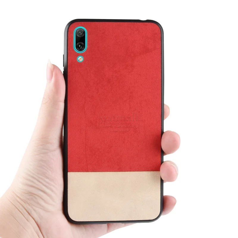 Новый модный силиконовый мягкий край ТПУ внутри для Huawei Y7 Pro 2019 чехол милый