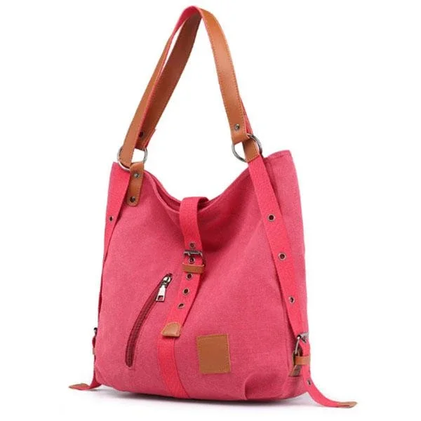 Универсальная Женская Холщовая Сумка с большим карманом повседневная женская