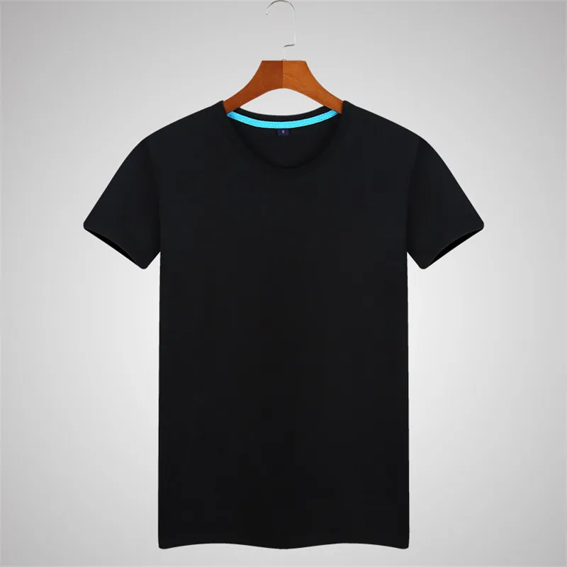 

4038- short-sleeved Men's Fashion T-shirt men's t-shirt summer new loose five-point sleeve T-shirt