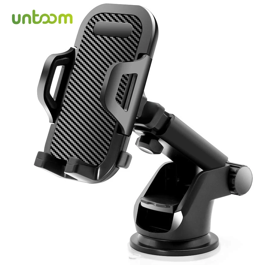 

Untoom Car Phone Holder for iPhone X Xr Xs Max 8 7 Plus Windshield Car Mount Phone Holder Stand for Samsung S9 S8 S7 Plus Xiaomi