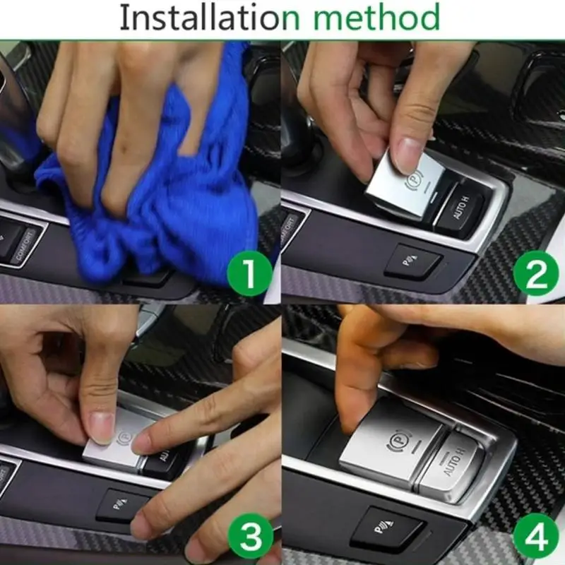 1 комплект Автомобильный тормозной переключатель декоративная наклейка с