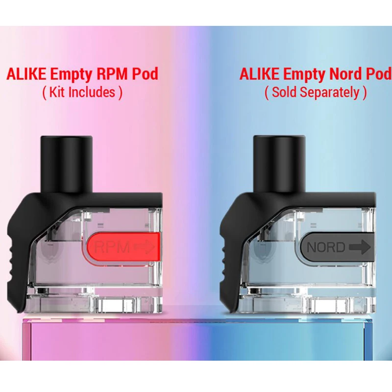 SMOK ALIKE пустой Pod 3 шт. 9 картридж 5 мл для атомайзера подходящий RPM Nord coil Alike Vape Kit |
