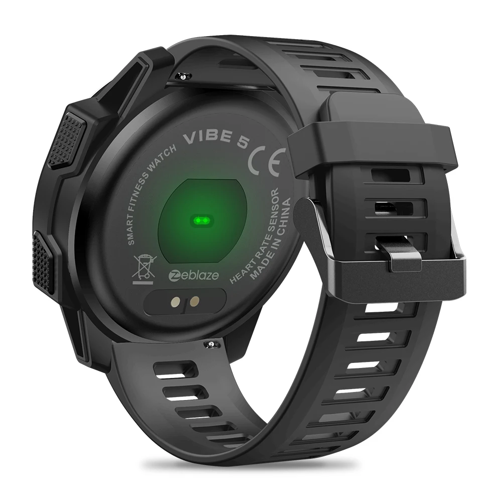 Zeblaze VIBE 5 IP67 водонепроницаемые умные часы пульсометр долгий срок службы батареи