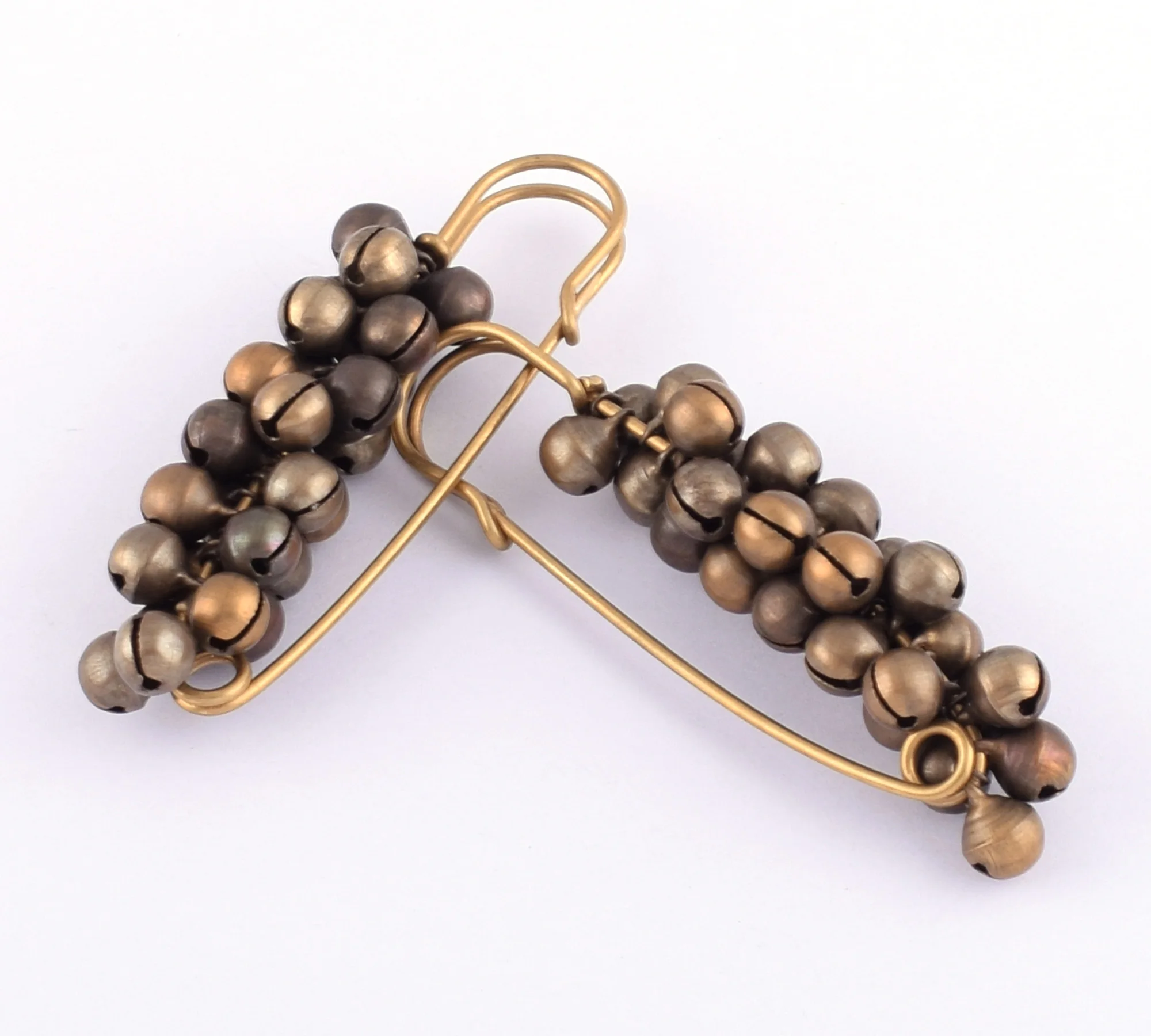 

4pcs 72mm Bronze pins Safety Pins Larger Safety Pins Kilt Pins Broochs letter Bar Pins Apparel Accessories DIY Sewing