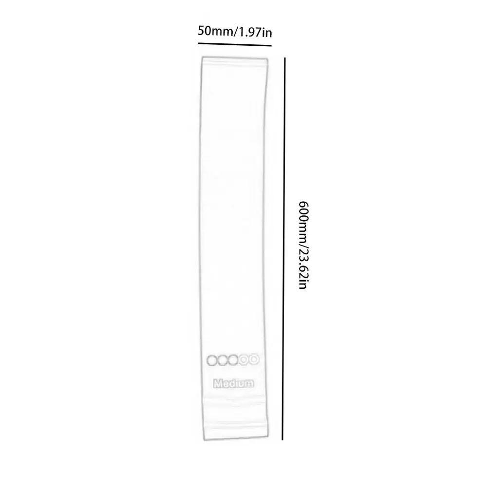 

10PCS Yoga Resistance Rubber Bands Indoor Outdoor Fitness Equipment 0.35Mm-1.1Mm Pilates Sport Training Workout Elastic Bands