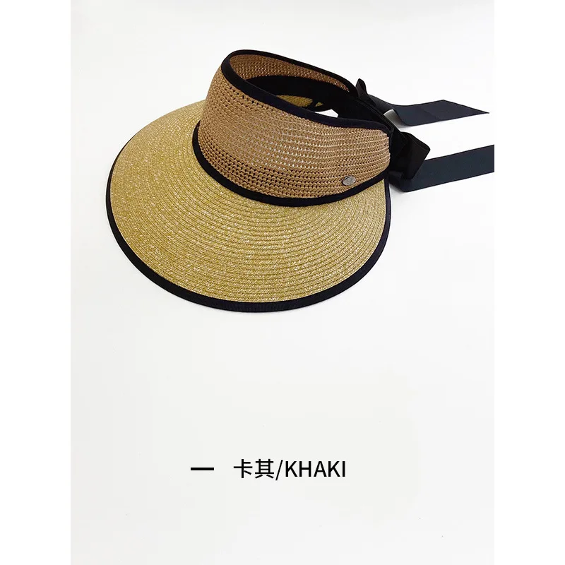 

2021 Spring Summer Women Hat Summer Wide Brim Straw Equestrian Caps UV Protection Panama Horsemanship Beach Hats chapeau femmel