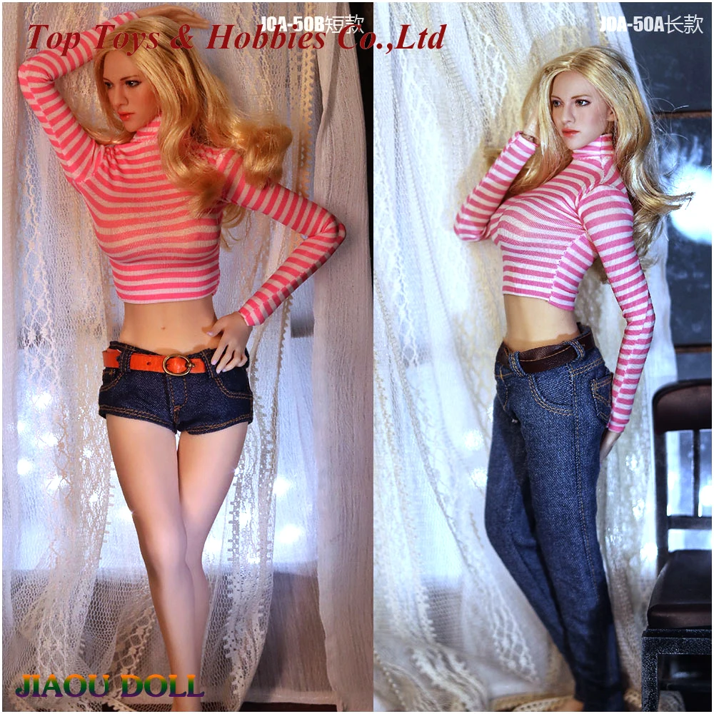 

Джинсовые брюки, шорты с заниженной талией, модные брюки, джинсовые брюки для 12-дюймовых женщин, модель PH TBL JO, фигурка тела, в наличии