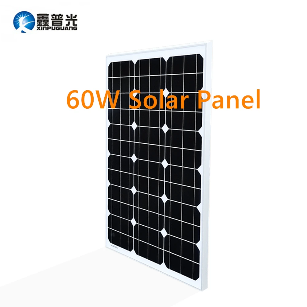 Xinpuguang бренд 60W 18v фотоэлемент/комплекты 18V 765*505*25 мм размер Многоцелевой панели