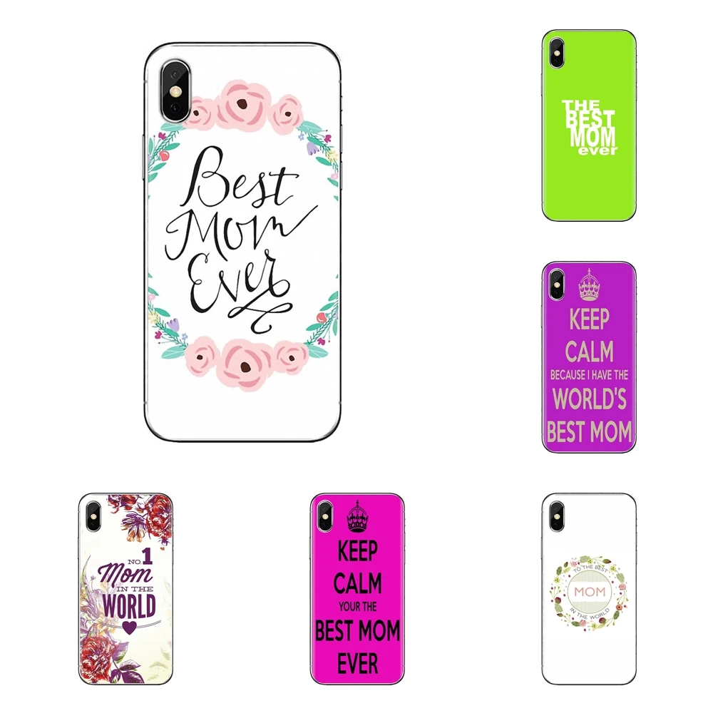 For Huawei P Smart Y6 P8 P9 P10 Plus Nova P20 Lite Pro Mini 2017 SLA-L02 SLA-L22 2i Soft Shell Case Best Mom In The World Poster |