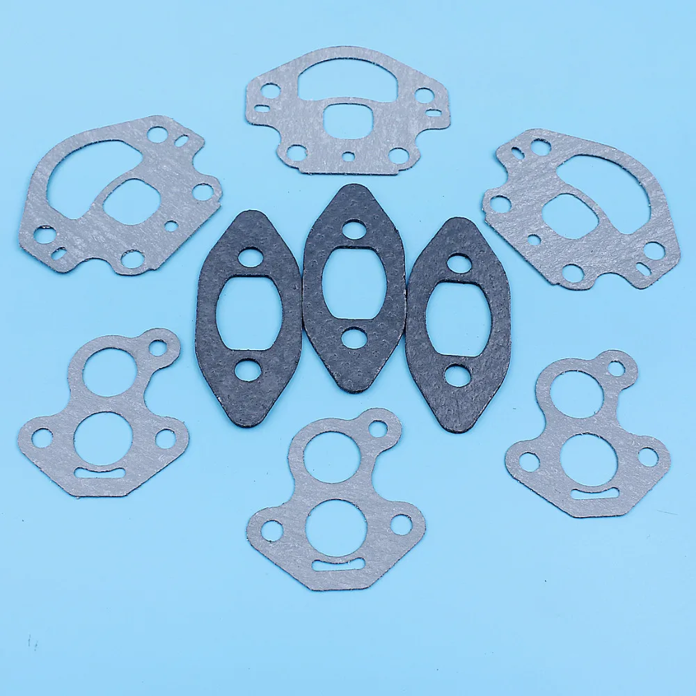 3pcs/lot Carburetor Intake Exhaust Gasket Set For Jonsered CS 2234 CS2234 CS2238 2238 S Craftsman 358381600 Chainsaw - купить по