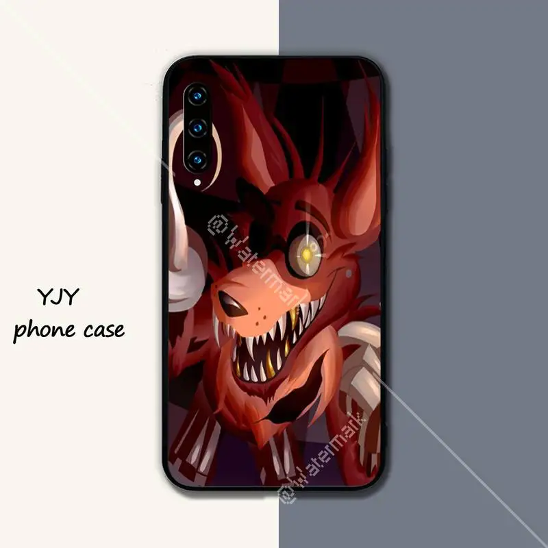 Yinuoda Fnaf foxy черный мягкий чехол для телефона huawei honor 7A 8s 8x 9X 9 10 20s 20 lite V 30 PRO PLAY funda |