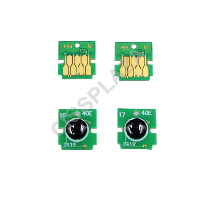CISSPLAZA 10 шт. T6714 отработанных чип совместимый для сотрудников Pro WF-C8690D3TWFC WF-C8610DWF