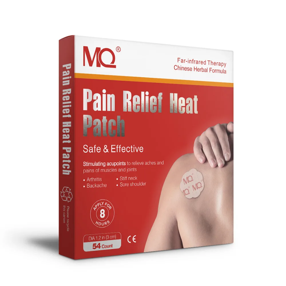 

Pain Relief Heat Patches Drug Free Stimulating Acupoints Relieving Aches and Pains for Head Neck Hip Joints Muscle 54 Plaster