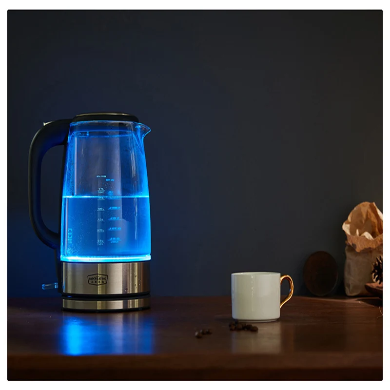 Горячая Xiaomi Электрический чайник 1.7л 220 В нержавеющая LED контроль температуры