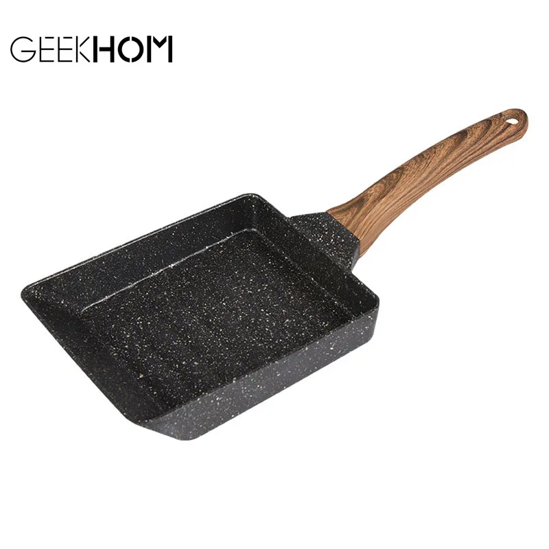 Японская стандартная сковорода с антипригарным покрытием квадратная для жарки