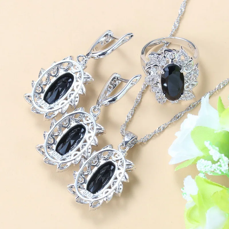 2020 Горячая продажа классический костюм Серебряный цвет 3 шт набор украшений для