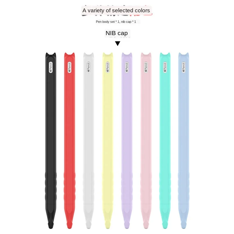 Силиконовый защитный чехол из ТПУ с милым рисунком кота чехол-держатель для Apple