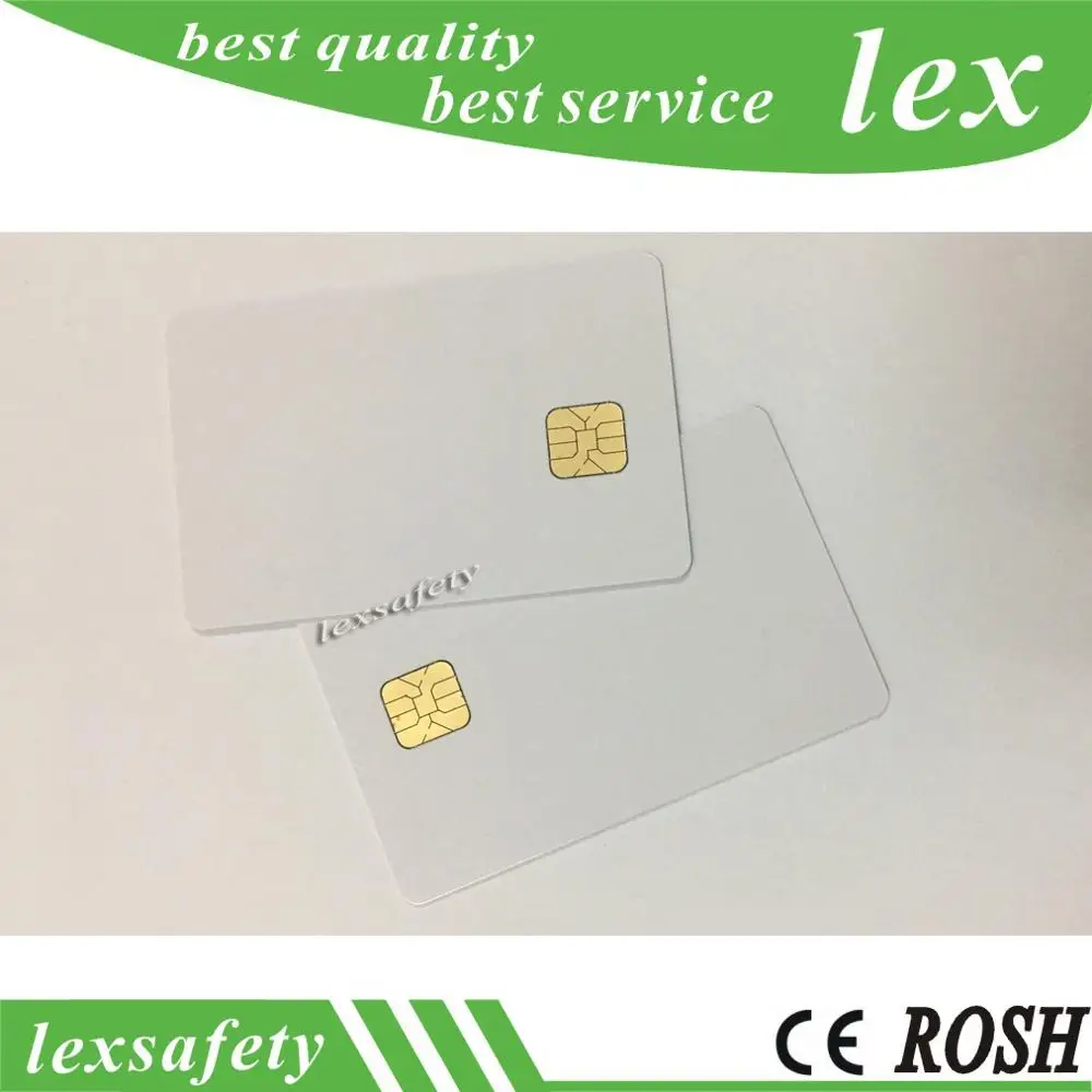 10pcs/lot cr80 size white blank loco magnetic J2A040 JAVA card pvc smart with 300oe stripe | Безопасность и защита